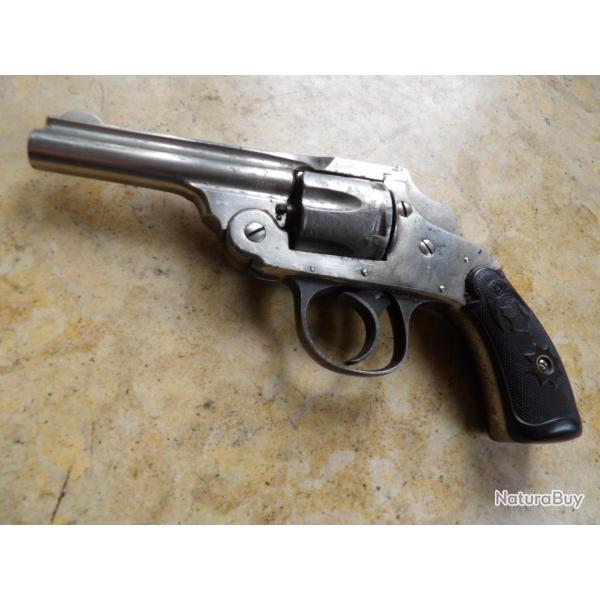 peu courant r�volver FOREHAND & WADSWORTH  cal 32 S&W DA hammerless