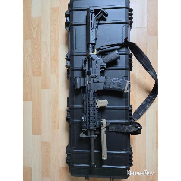 AR-15 Stag Arms USA cal .223 rem + 10 chargeurs 30 coups