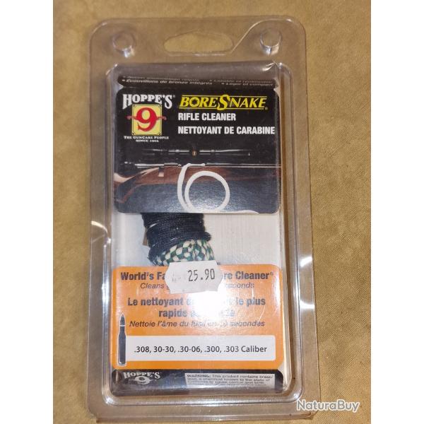 Cordon de nettoyage BoreSnake Hoppe's cal.30 HILMAR SUPER DESTOCK !!!