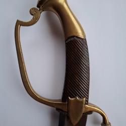 SABRE D'OFFICIER DE CAVALERIE LEGERE, CONSULAT - PREMIER EMPIRE.