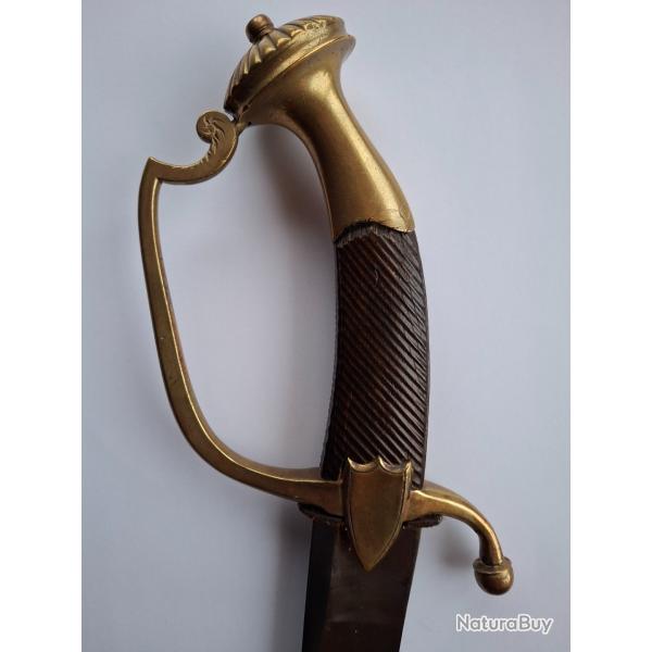 SABRE D'OFFICIER DE CAVALERIE LEGERE, CONSULAT - PREMIER EMPIRE.