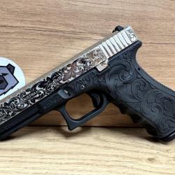 PISTOLET GLOCK 17 GEN4 9X19 CUSTOM INGRAVING