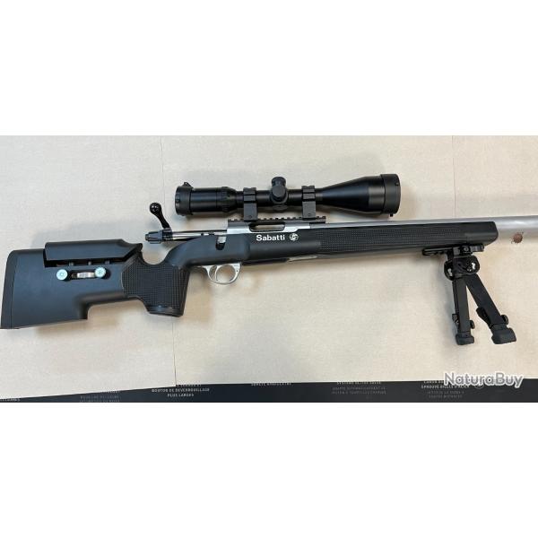 sabatti rover alpine tactical cal308 win + lunette waldberg 3-12x56