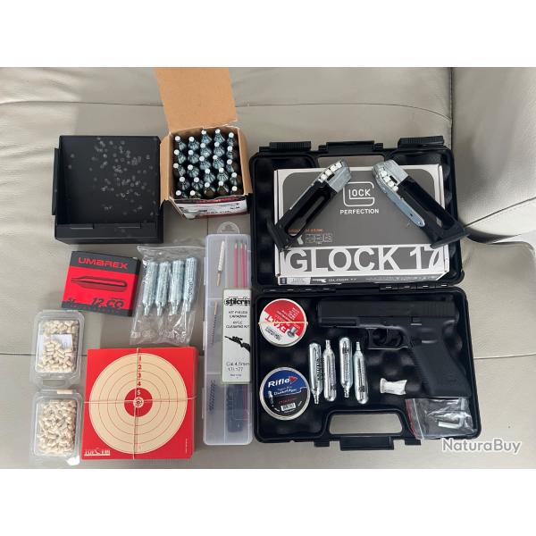 Umarex Glock 17 gen 5 mos 4.5 Plomps diabolo + accessoires