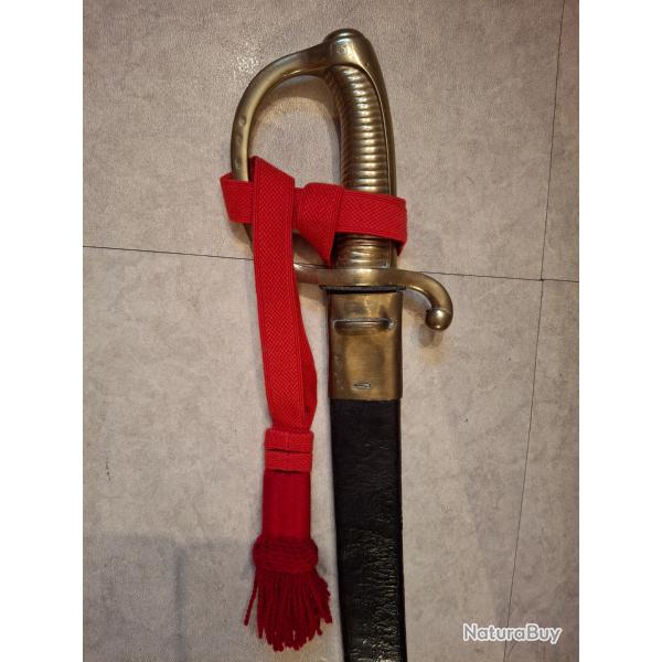 SABRE TROUPE D'INFANTERIE dit "briquet" mod�le An XI, 1er empire