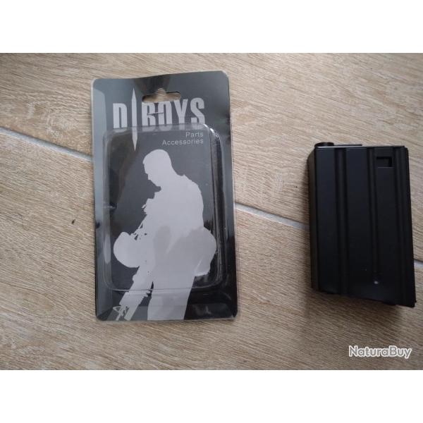 Chargeur court M4/M16  airsoft mid cap airsoft