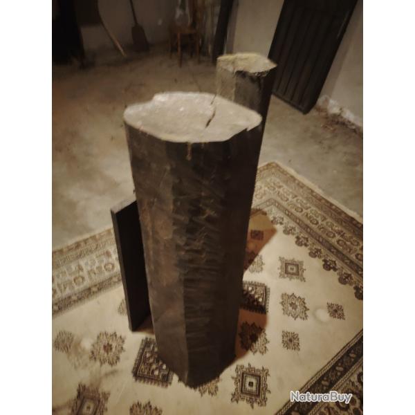 Bois d Ebene  2 poutres hauteur 1.45m