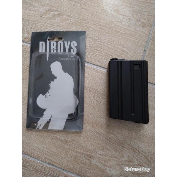 Chargeur court M4/M16  airsoft mid cap airsoft D Boys