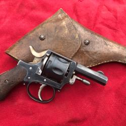 SOLIDE REVOLVER CAL 11MM/73 ELG EN ACIER AVEC ETUI