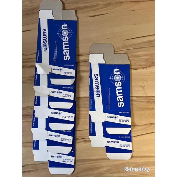 Bo�tes vides 38/357 Samson