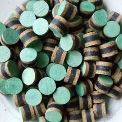 Lot de 100 bourres grasses ( li&egrave;ge + cire + li&egrave;ge ) 1 &eacute;re qualit&eacute; , en calibre 16.