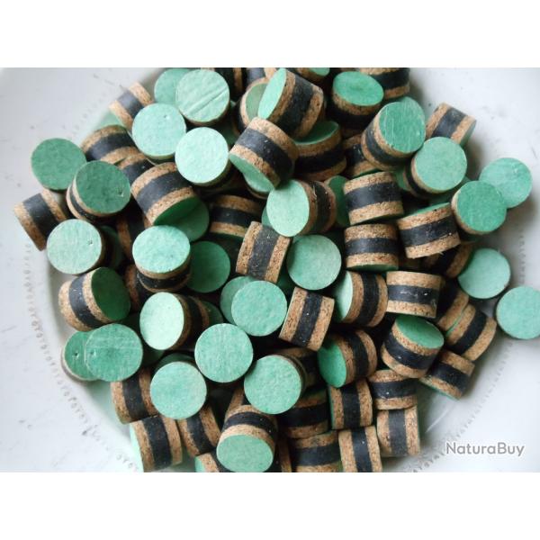 Lot de 100 bourres grasses ( li�ge + cire + li�ge ) 1 �re qualit� , en calibre 16.