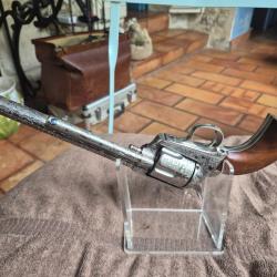 Magnigique Colt finement grave? par "Harris" comme neuf, jamais tire?, collection prive americaine