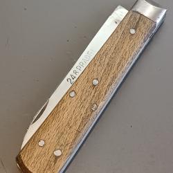 ANCIEN COUTEAU GARONNAIS, 248 PRADEL, THIERS, XX&egrave;me, manche bois.