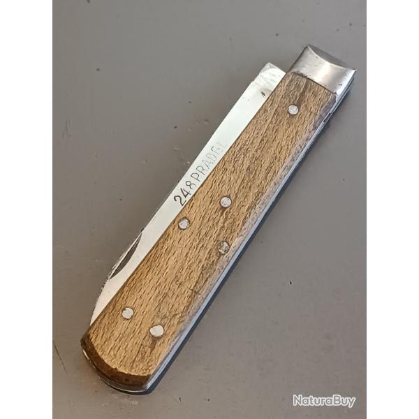 ANCIEN COUTEAU GARONNAIS, 248 PRADEL, THIERS, XX�me, manche bois.