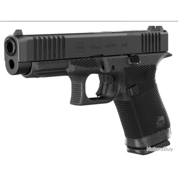 Glock 49 gen 6 OR - 9x19 Disponible en Stock Imm�diat