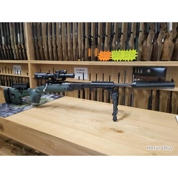 Tikka T3X Superlite Fl�t�e 243 + Chassis GRS + RDS FREYR & DEVIK+ Lunette FIREFIELD+ Laser HOLOSUN