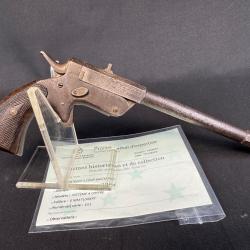 pistolet un coup allemand calibre 22 short