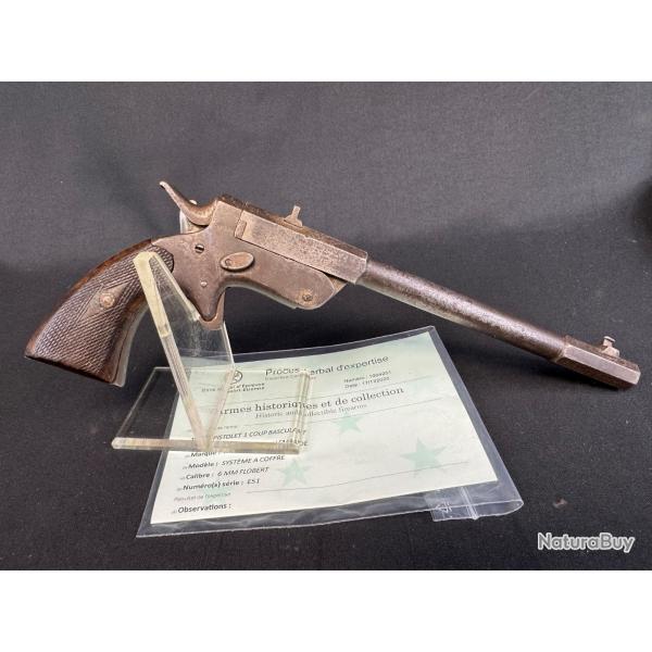 pistolet un coup allemand calibre 22 short