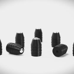 Slug .34 AEROBILLE &agrave; bille d'acier pour poudre noire / lot 100 ogive bille acier