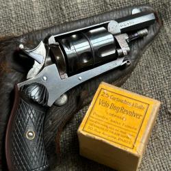 Revolver bulldog Louis Halleux - Calibre 6mm velodog