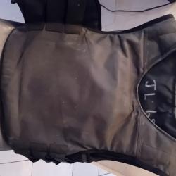ENCHERE GILET PARE BALLES LOURD IRLANDAIS EN KEVLAR + CERAMIQUE NIVEAU 3+ TAILLE L
