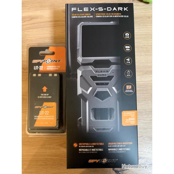 Cam�ra SPYPOINT Dark Flex-S + batterie lithium