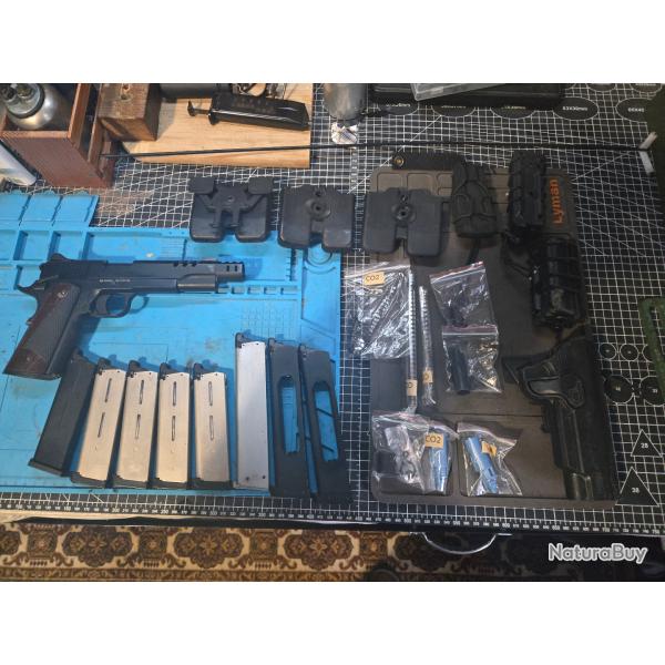 1911 MEU CS Defender Pro Noir VORSK Gaz