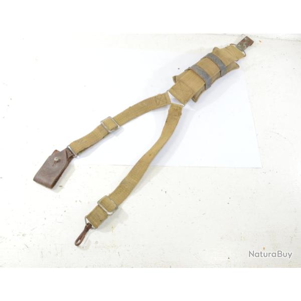 Sangle bretelle / brelage mat�riel Russe WW2 ou apr�s. Y strap russian, portage coussin crochet
