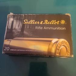 Balles Sellier & Bellot 9,3x62 286grs/18,5g