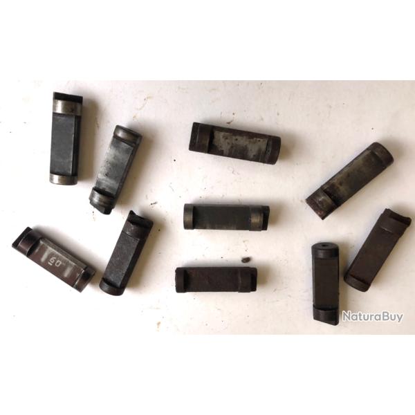 Lot de coins de but�e pour MAS 49/56, (10 pi�ces)