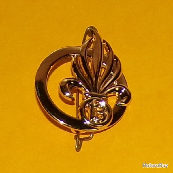 LEGION : 13� DEMI BRIGADE DE LA LEGION ETRANGERE DE L'ARMEE FRANCAISE , INSIGNE DE BERET , La 13e de