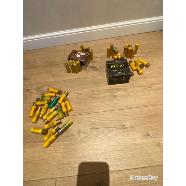 Cartouches chasse calibre 20