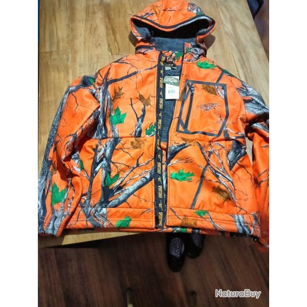 Veste pour le poste chaude