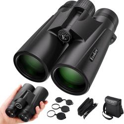 Jumelles Adultes Puissantes 12x42 HD Prismes BAK4 et FMC &Eacute;tanche Longue Port&eacute;e Vision Nocturne