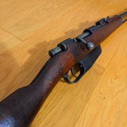 Superbe carabine Carcano M91 cavalerie de 1944 Brescia cal 6.5x52