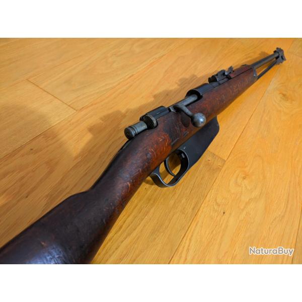 Superbe carabine Carcano M91 cavalerie de 1944 Brescia cal 6.5x52