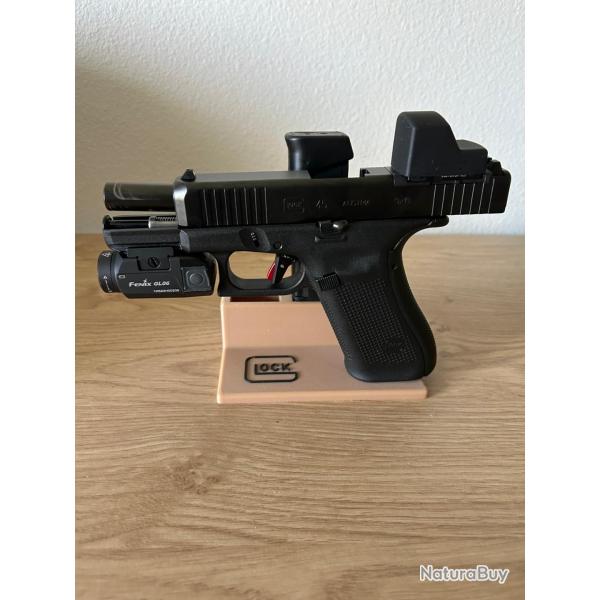 Support pistolet Glock FDE