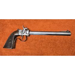 Pistolet &agrave; percussion peu commun, sans prix de r&eacute;serve