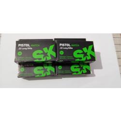 Cartouches SK Pistol Match Cal. 22LR