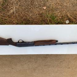 Fusil calibre 12 automatique 3 coups de chasse d'occasion marque Breda xanthos avec cartouchi&egrave;re sac