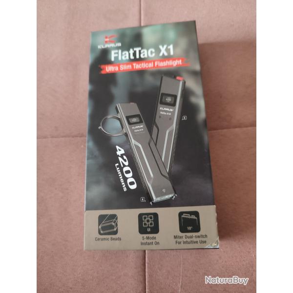 Lampe Torche Flat Tac Klarus X1