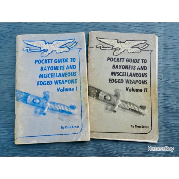 Pocket Guide to Bayonets and Miscellaneous Edged Weapons - Volumes I & II - Dan Ernst