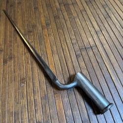 BELLE BA&Iuml;ONNETTE &Agrave; DOUILLE BROWN BESS SIGN&Eacute;E JOHN GILL ANGLETERRE XVX &eacute;me SI&Egrave;CLE