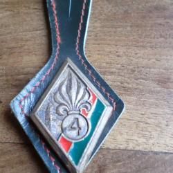 insigne &eacute;mail  l&eacute;gion &eacute;trang&egrave;re 4&deg; r&eacute;giment &eacute;tranger   / ballard 77 combs la ville