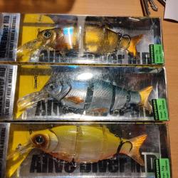 Lot leurres izumi Alive Diver MD 145mm