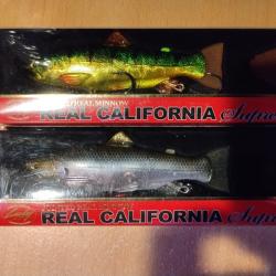 Lot leurres Real California Supreme Lucky Craft