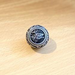 Boule de levier d'armement  t&ecirc;te de " Cerf "