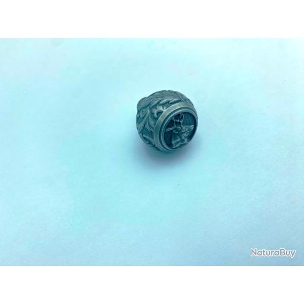 Boule de levier d'armement  t�te de " Cerf "