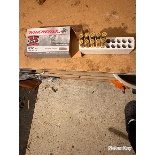 Balle 270 win winchester super x